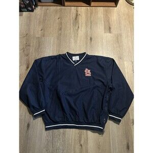 St Louis Cardinals Mens Pullover Jacket Windbreaker Sz Large GIII Sports